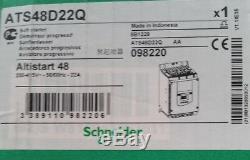 Schneider Electric 22 Une Série Démarreur Progressif Ats48 Ip20 11 Kw 2 Ats48d22q