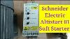 Schneider Electric Soft Starter Altistart 01 Réglage Avec 2 Wire U0026 3 Wire Connections