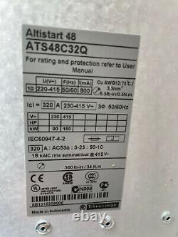 Schneider Soft Starters Altisrart 48 Ats48c32q