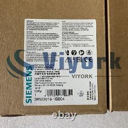 Siemens 3rw3018-1bb04 Soft Starter 24v Ac/dc 200-480vac 17.6amp 7,5kwith400v Nouveau