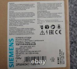 Siemens 3rw4047-1bb14 55 Kw Soft Starter, 480 V Ac, 3 Phase, Ip00