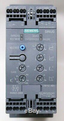 Siemens Sirius Sanftstarter 3rw4037-2bb04 Softstarter 600v, 50 / 60hz, Ip00 Neu