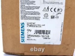 Siemens Soft Starter Sikostart 3rw2920-1bc05 / Navire Rapide Dhl Or Fedex