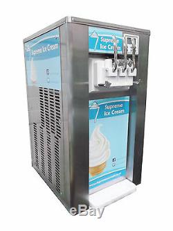 Supreme Ice Cream Soft Serve Machine Ss2 Mode De Stockage Complet Starter Pack En Stock