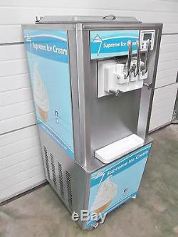 Supreme Ice Cream Soft Serve Machine Ss3 Mode De Stockage Complet Starter Pack En Stock