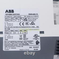 UN DÉMARREUR SOUPLE NEUF DE MARQUE ABB PSR9-600-70 1SFA896105R7000