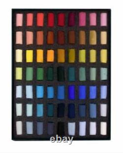 Unison Colour Starter Set 63 Half Stick Soft Pastels Hand Made In The Uk